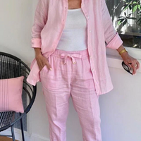 Anniera | Elegantes Hemd- und Hosenset für Damen