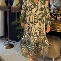 Carmen | Damenkleid, locker & elegant mit Print