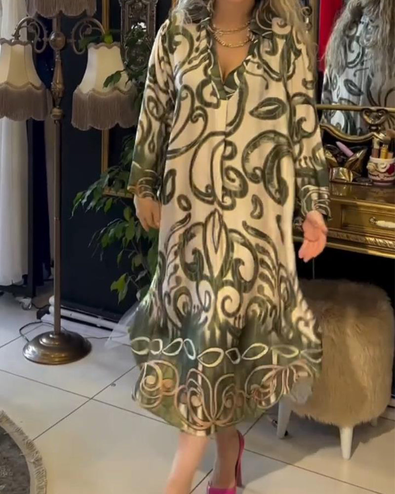 Carmen | Damenkleid, locker & elegant mit Print