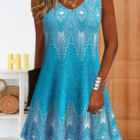 Alexandra | Feminines Kleid mit V-Ausschnitt und floralen Druck