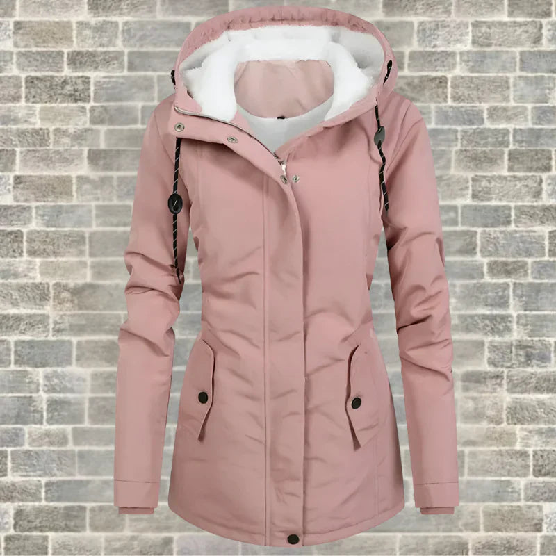 Glaizell | Faltiger Wintermantel