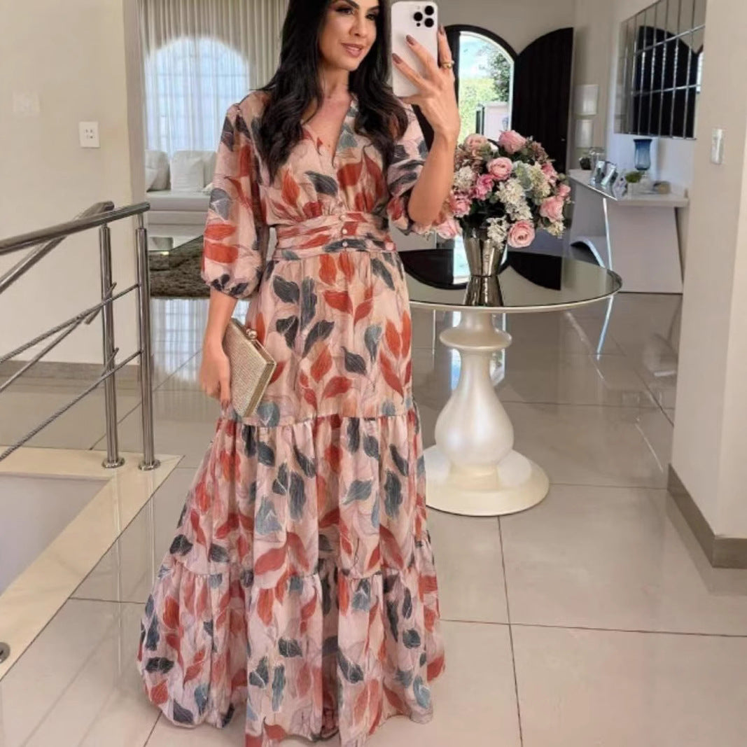 Bethany | luftiges Sommerkleid in Midi-Länge