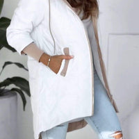 Morgan™ | Eleganter Damen-Wintermantel mit Kapuze