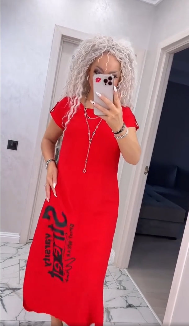 Xyla | modisches Kleid mit Details an den Taschen