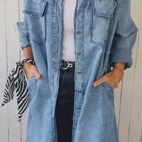 Kell | Stylisches Denim-Übershemd für Frauen