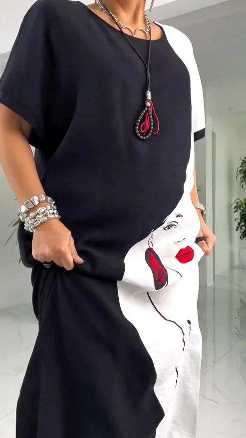 Amellia | Modisches Kleid in mittlerer Länge