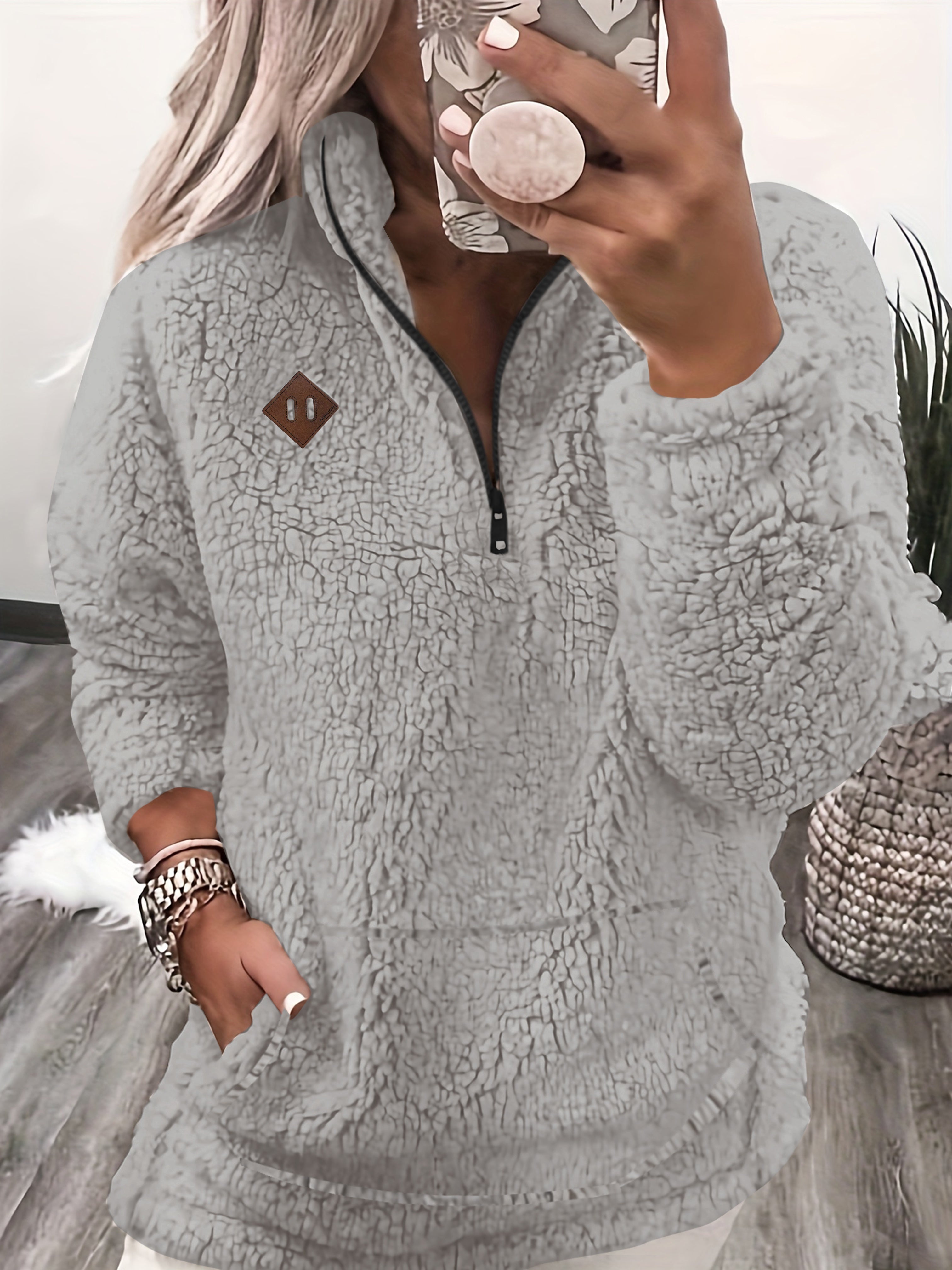 Riley™ | Lässiger Zip-Pullover im modernen Design