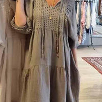 Miley | Bequemes, locker sitzendes Kleid für Damen