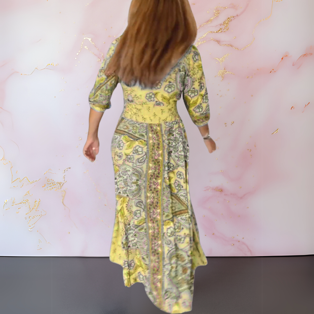 Penny | feminines Sommerkleid mit tiefem Ausschnitt