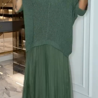 Shalyn | Set aus Mesh-Jumpsuit und Top