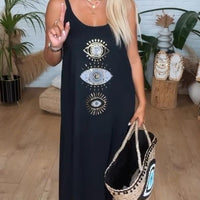 Kresha | Damen Handgelenkkleid mit Rundhalsausschnitt