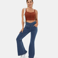 Zarina™ – Flared Denim mit Stretch und High-Waist