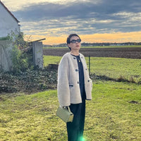 Liana™ - Eleganter Kunstpelz-Mantel