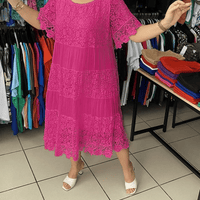 Maren | Sommerkleid mit Spitzenstickerei