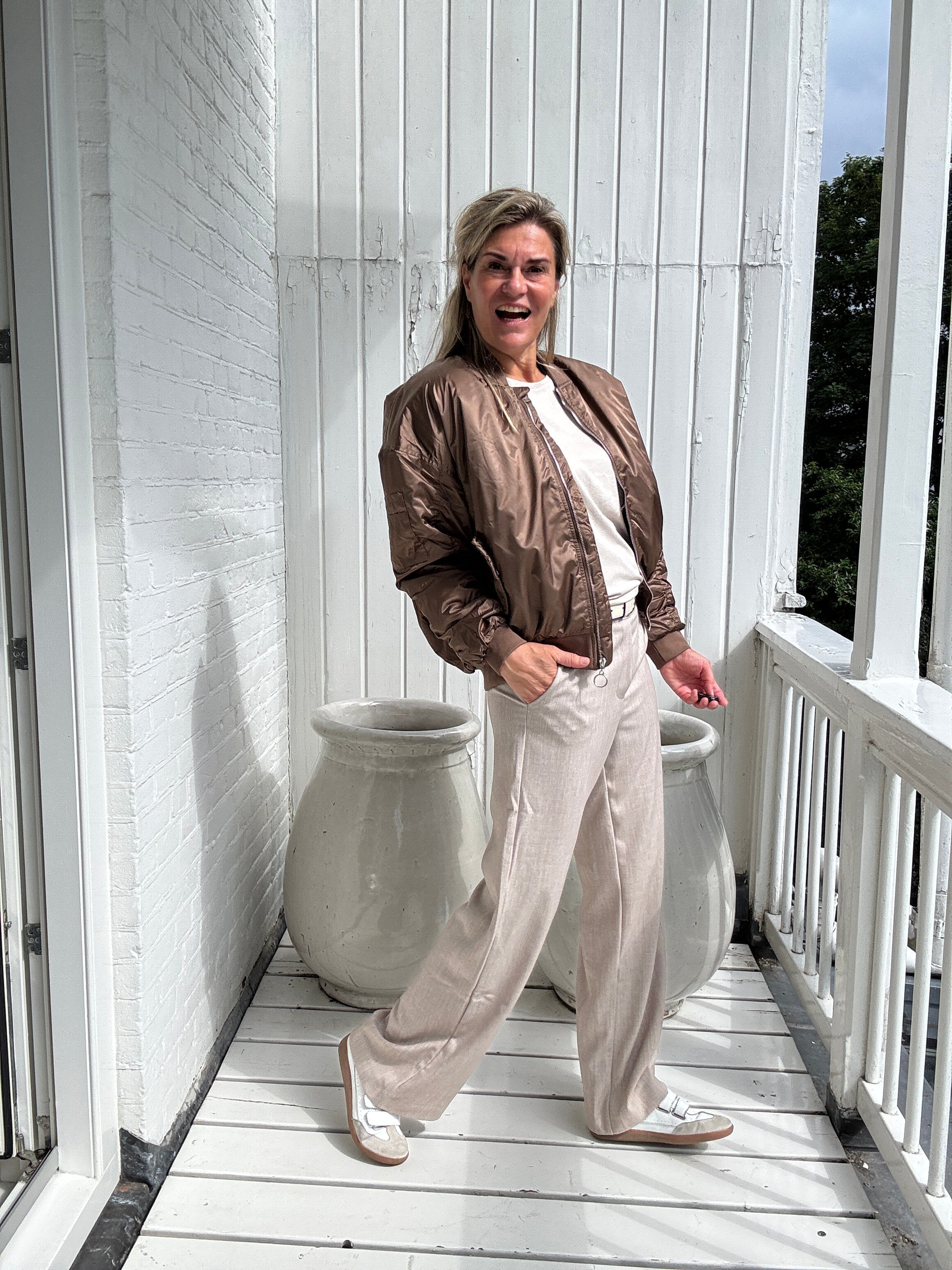 Demi | Modische Damenjacke im Bomberstil, vielseitig & chic