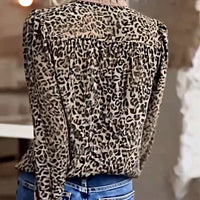 Jonah | Leopardenmuster Bluse