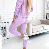 Lean™ | Damen, Rundhalsausschnitt, lange Ärmel, sportlich, 3-teiliger Freizeitanzug