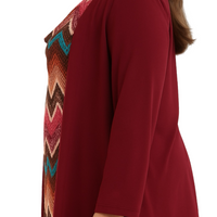 Tesse | Twin-Set mit Muster