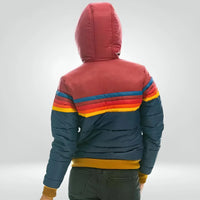 Shara | Gestreifter Sport-Hoodie