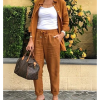 Anniera | Elegantes Hemd- und Hosenset für Damen