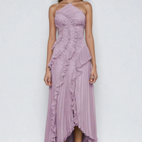 Luz | zeitloses Kleid mit Lotus-Motiv