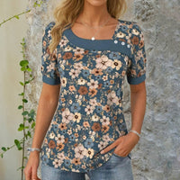 Annie™ | Zeitlose Bluse im Vintage-Blumenprint