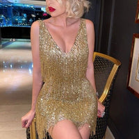 Kathryn | Sexy Quasten-Partykleid