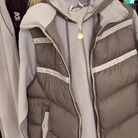 Lysa | Freizeit-Set mit Weste und Kapuzenpullover