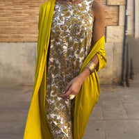 Vivina | Geblümtes Kleidungsstück & Kimono-Set