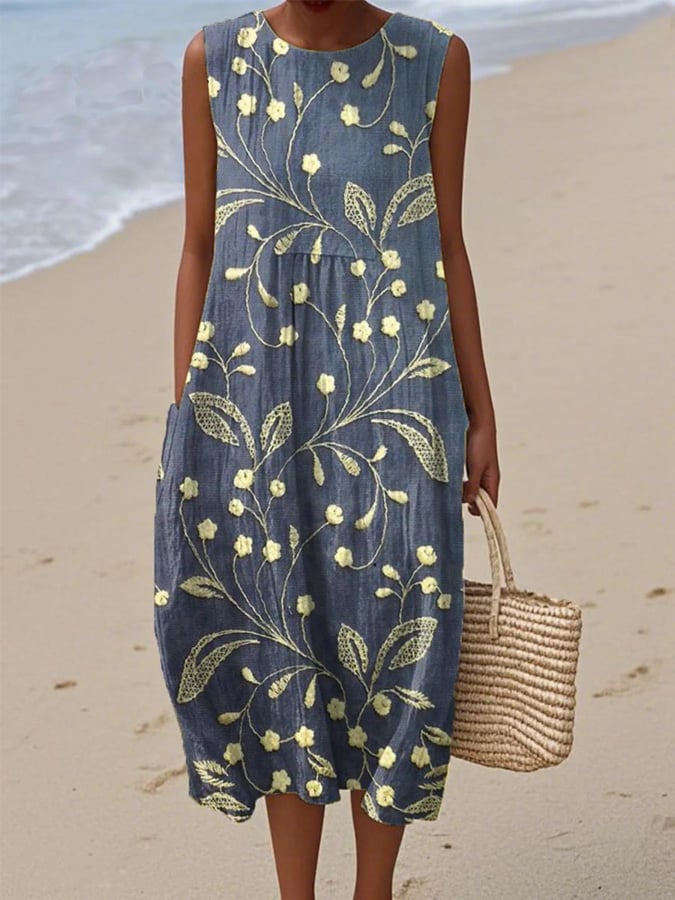 Danyka | Boho Print Sonnenkleid