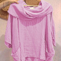 Fatima | Bequemes, lässiges Damen-Top mit Taschen