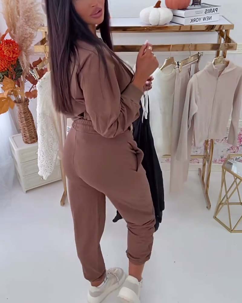 Arlette | modisches Zweiteiler-Set mit Sweatshirt und Hose.