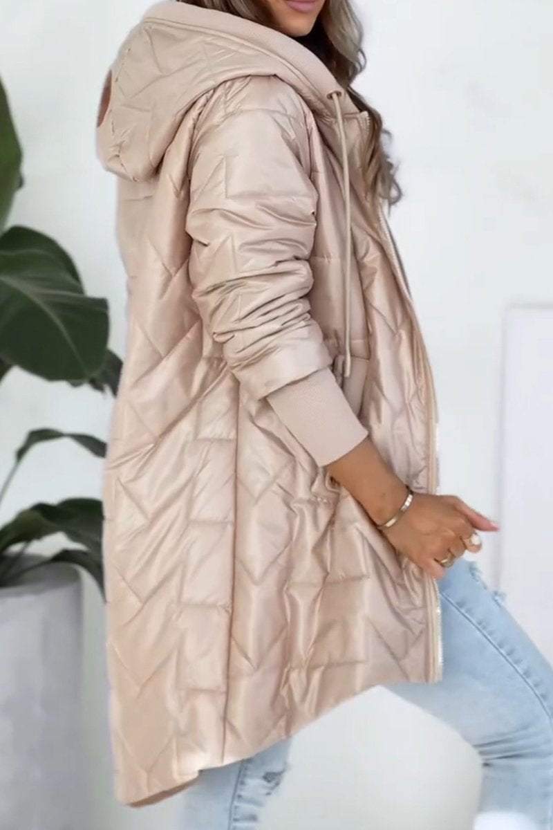 Morgan™ | Eleganter Damen-Wintermantel mit Kapuze