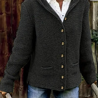 Hallie™ | Modische Strickjacke mit Knopfleiste