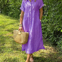 Kori | modisches langes Blusenkleid für jede Gelegenheit