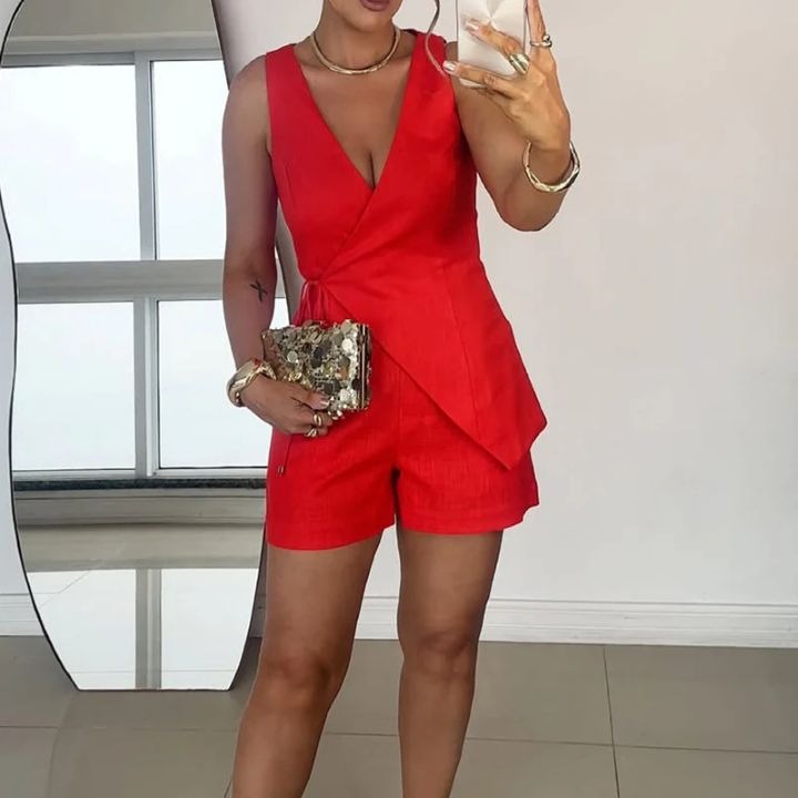 Amalia™ | Modischer ärmelloser Anzug für Damen