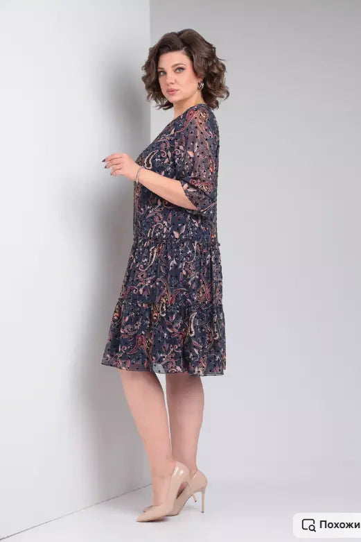 Harlee | luftiges bedrucktes Kleid für sonnige Tage