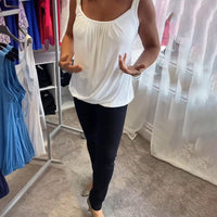 Sophie | Stylisches ärmelloses Oberteil mit Plisseedetails