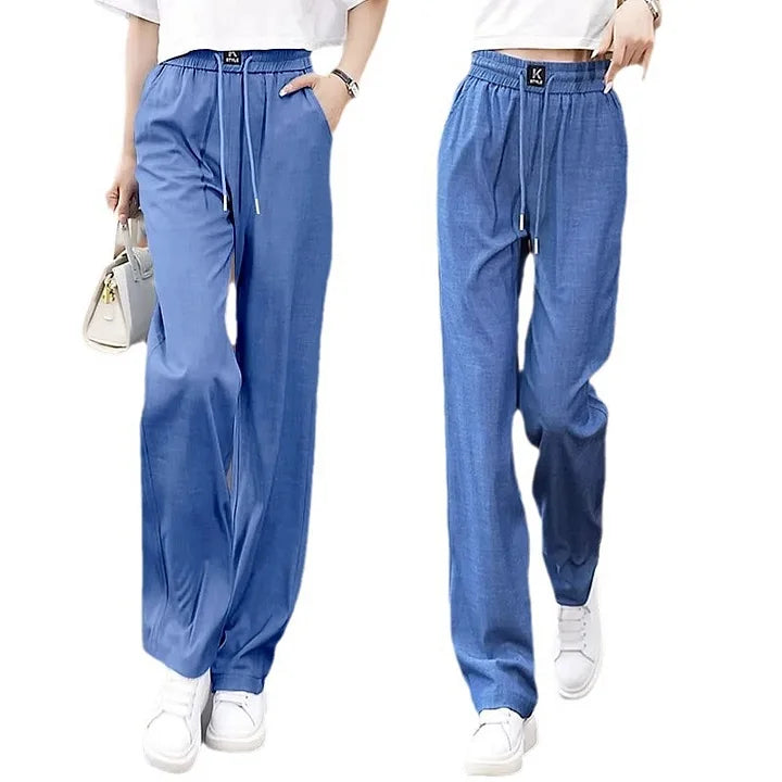 Ally | Damenhosen mit Kordelzug und elastischem Bund