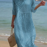 Daphne | modisches Freizeitkleid in schlichter einfarbiger Ausführung