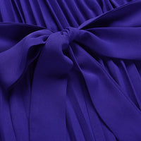 Elen | Plissierter Jumpsuit mit Neckholder-Ausschnitt