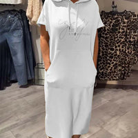 Zelha | Midikleid mit Kapuze