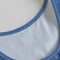 Lauren | zeitloses ärmelloses Kleid aus Kunstdenim für entspannte Tage