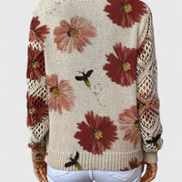 Ariella™ | Modischer Pullover mit eleganten Blütendetails
