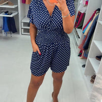 Jocelyn | Lässiger kurzärmeliger Overall für Damen