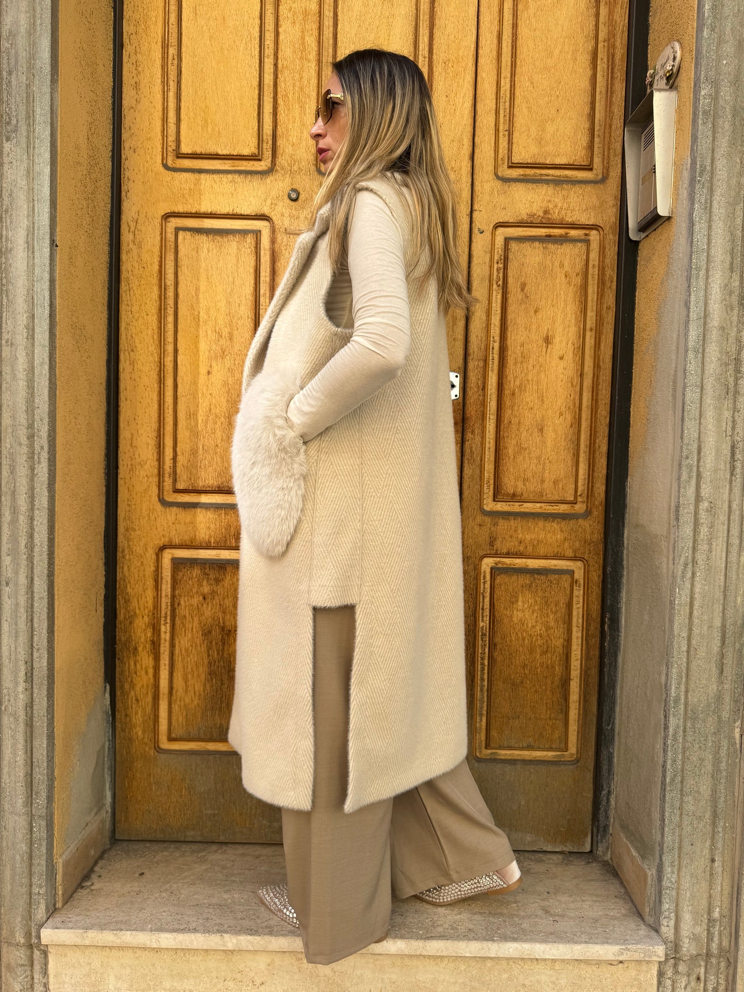 Capilla | Doppelseitiger Kaminsims