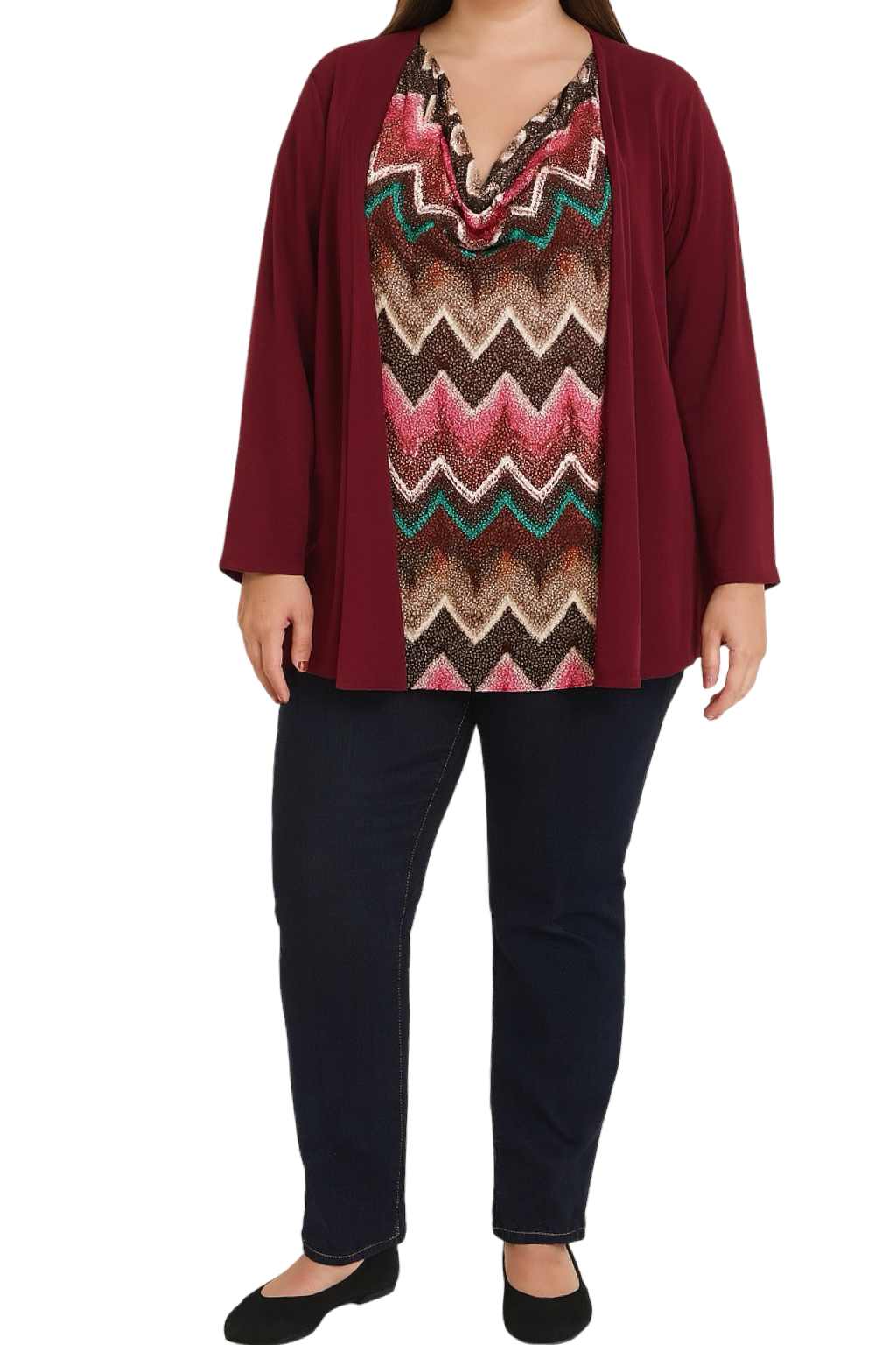 Tesse | Twin-Set mit Muster