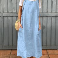 Lina | lässiges Damen-Outfit aus natürlichem Leinen und Baumwolle.