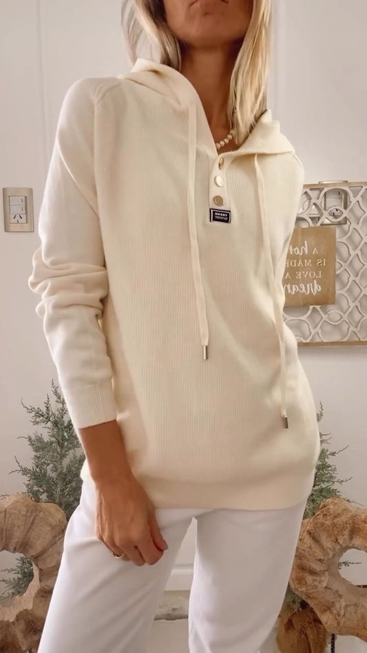 Doncy | Minimalistischer Kapuzenpullover