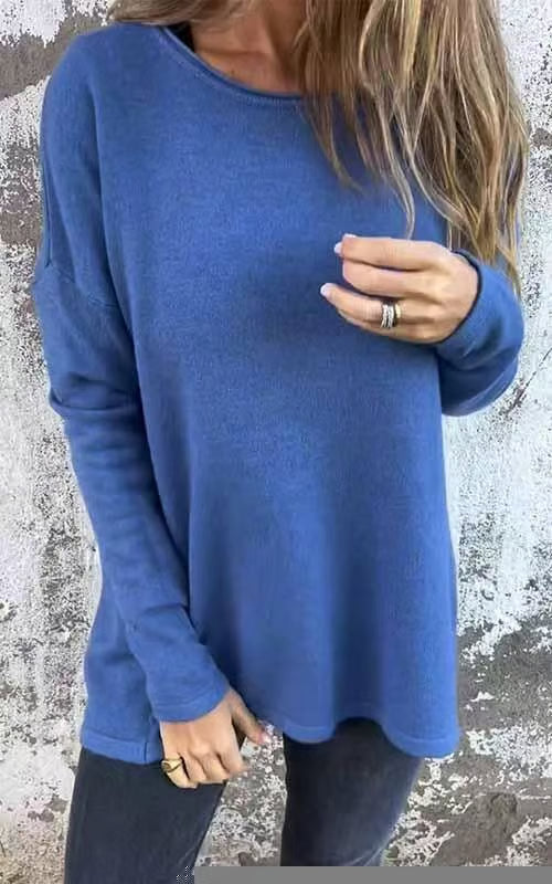 Gia™ | Bequemer Langärmeliger Pullover für Alltag und Freizeit